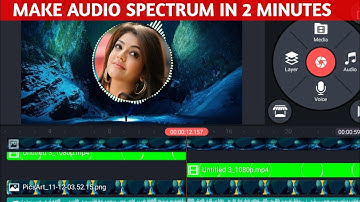 How to make audio spectrum || Audio spectrum kaise banaye || Make Audio Spectrum In Kinemaster