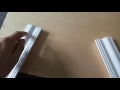 Как подрезать потолочный плинтус (для внешних углов)