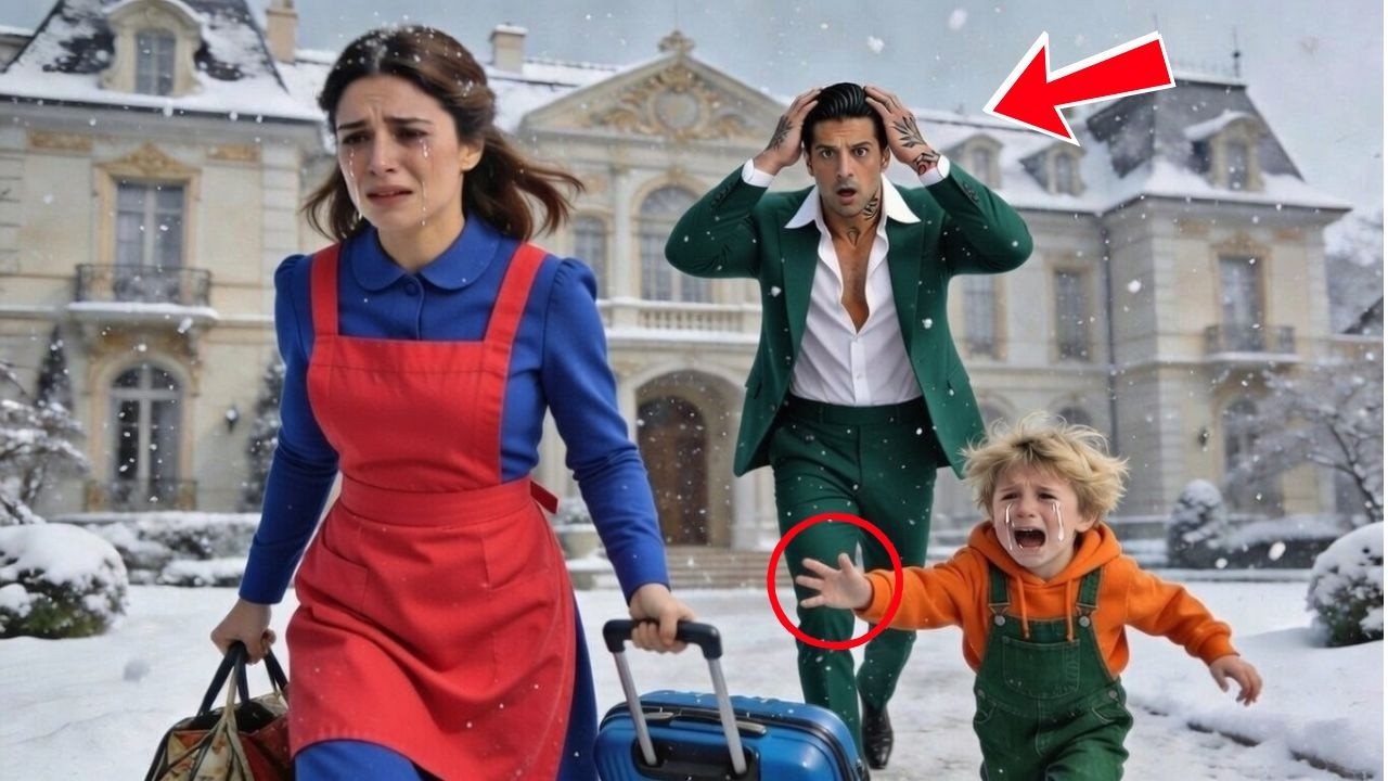 Без причины босс мафии выгнал бедную няню — а то, что сказал его сын, разбило сердце.....