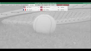 TIME TRAVEL TENNIS GRAND TOURS WEEK 12 QF