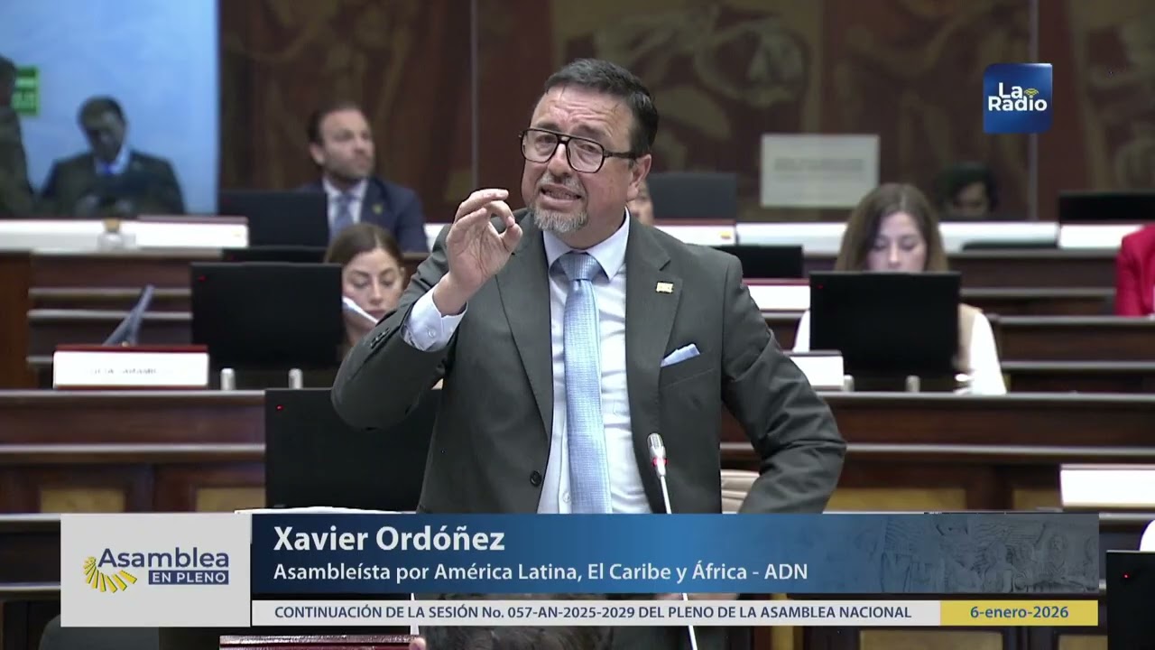 Asambleísta Xavier Ordoñez - Sesión 057