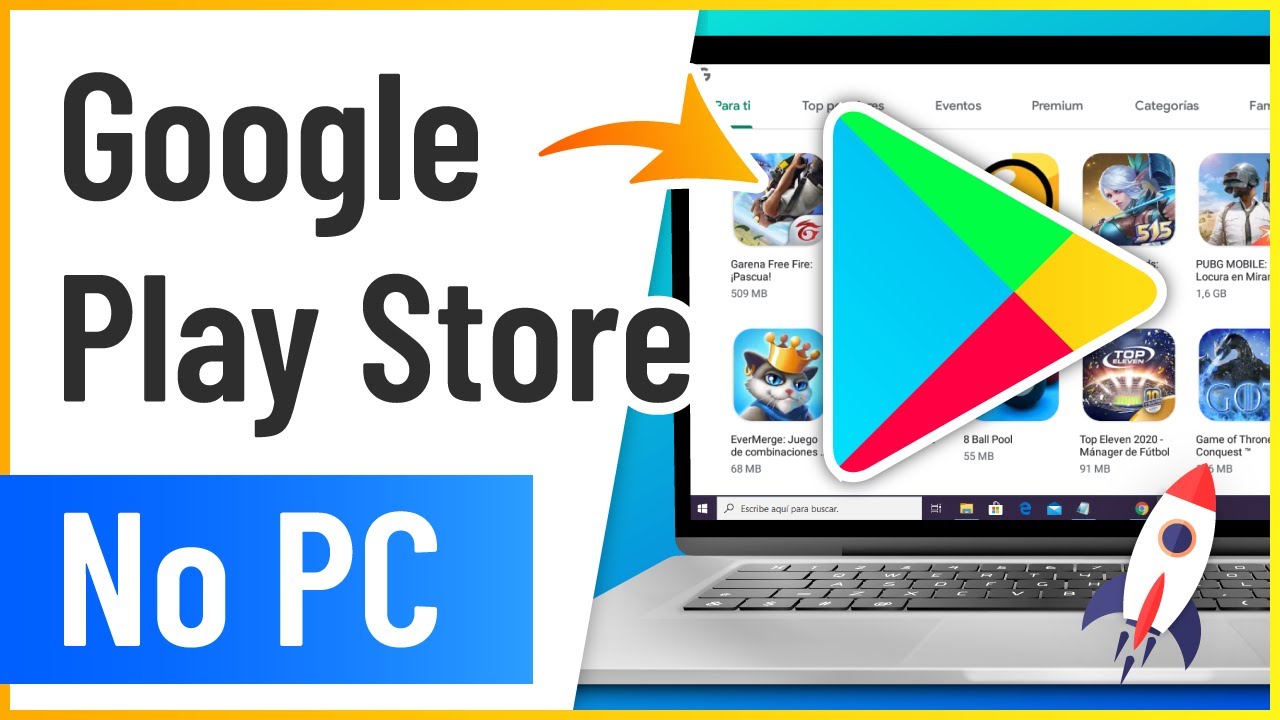 Como Baixar PLAY STORE no PC e Notebook (2022) - Instalar Play Store no  Computador 