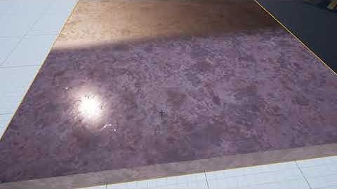 UE4 Material Test - rain ripple