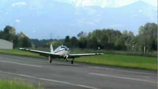 B36TC Beechcraft Bonanza take off LOIH