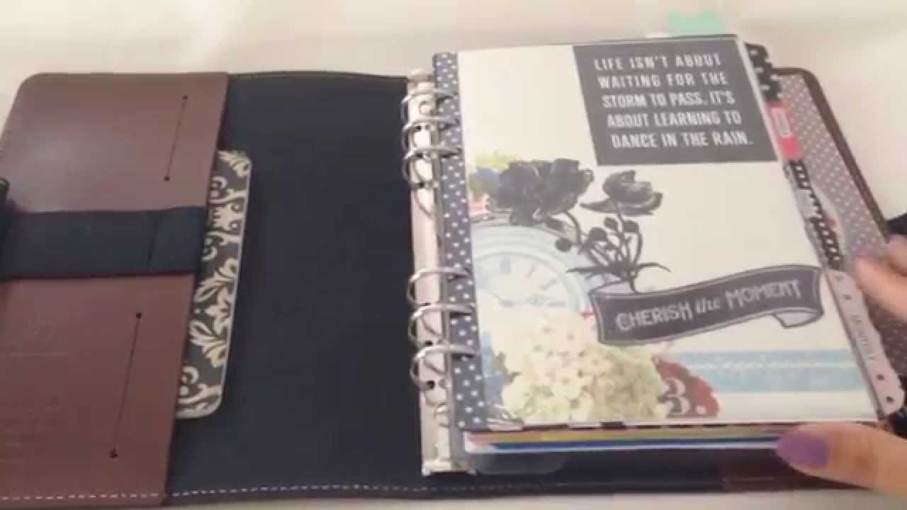 Set Up Of My New Filofax A5 Original YouTube Set Up Of My New Filofax A5 Original YouTube