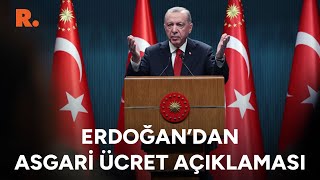 Erdoğan'dan asgari ücret ve emekli ikramiyesi açıklaması!