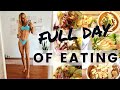 WHAT I EAT IN A DAY - FULL DAY OF EATING TO GET ABS AND STAY FIT when on the run