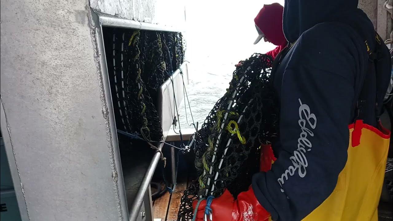 Setting Black Cod Pots on a Long Line Boat Southeast Alaska YouTube
