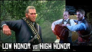 What Happens If Arthur Kicks Strauss Out with High VS Low Honor? - Red Dead Redemption 2