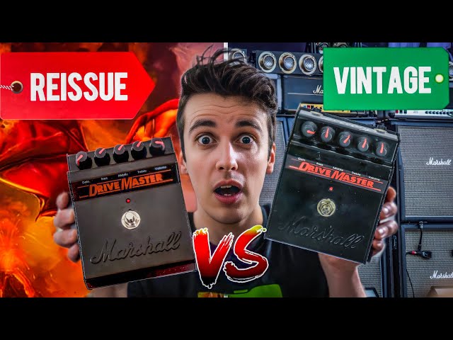 Marshall Drive Master Reissue VS Vintage!! (SHOOTOUT) - YouTube