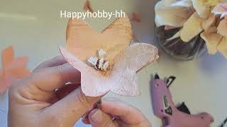 COMO HACER 2 FLORES CON EL MISMO MOLDE Flor De Ines Artificiales