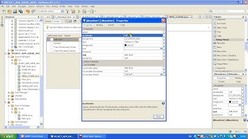 Java NetBeans Membuat Menu Item