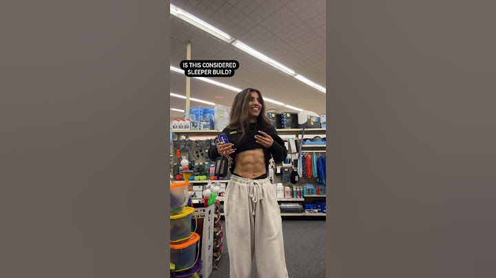 Muscular Arab Girl Shows Off Her Abs In Walmart! Sleeper Build | Amberlina Argubie
