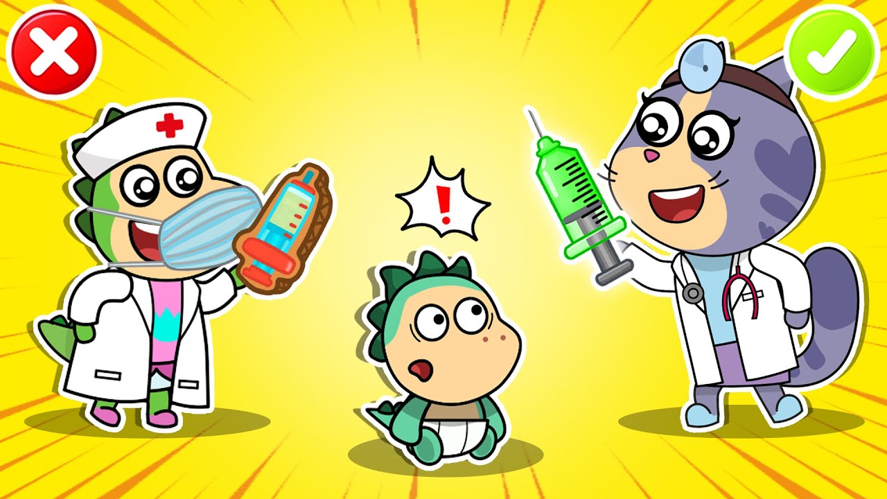 Dr. Sparkle Saves the Day! 🏥 Hospital Adventure🔥Fire Spike Kids Stories