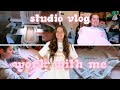 Lots of embroidery  week in the life of a small business owner  appliqu work  studio vlog 59
