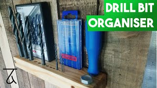 Quick and Simple Drill Bit Organisation [Woodworking Project]