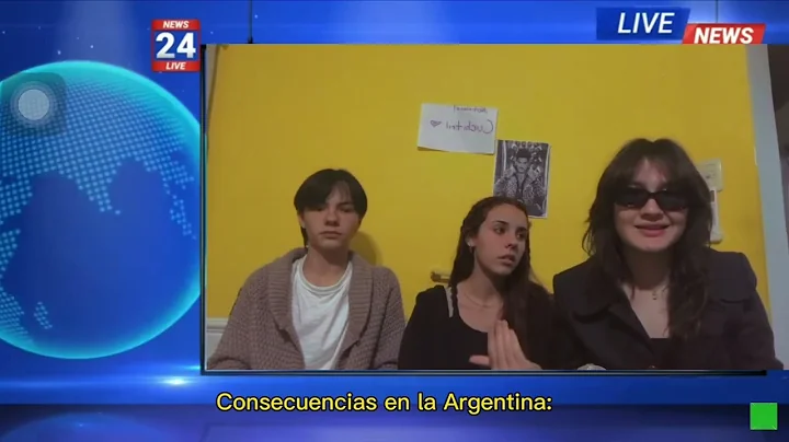 Jeremas Bini, Agostina Paez y Bianca Negrete, Trab...