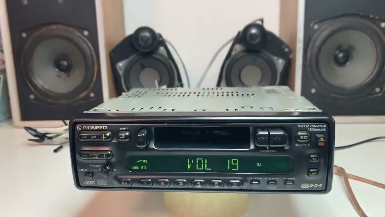 Pioneer keh-m7400rds - YouTube