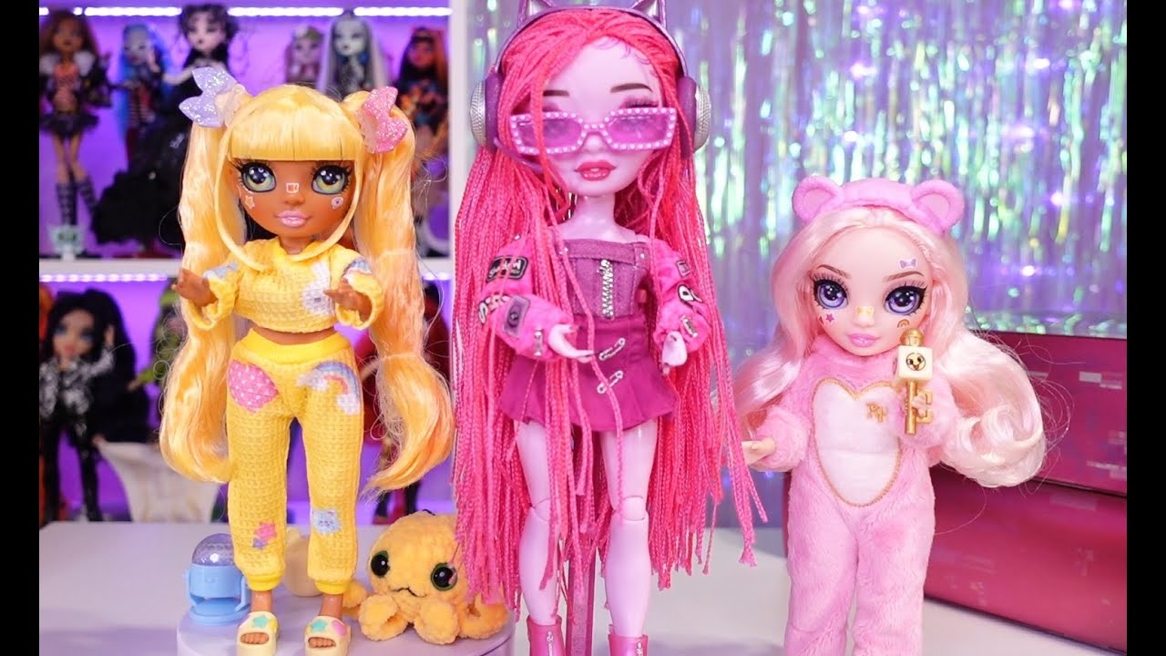 Пижамная Вечеринка - Sunny Junior High ★ Распаковка Кукол