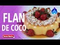 Flan de Leche de Coco | Crema Volteada de Coco | Reto Con Mucho Sabor