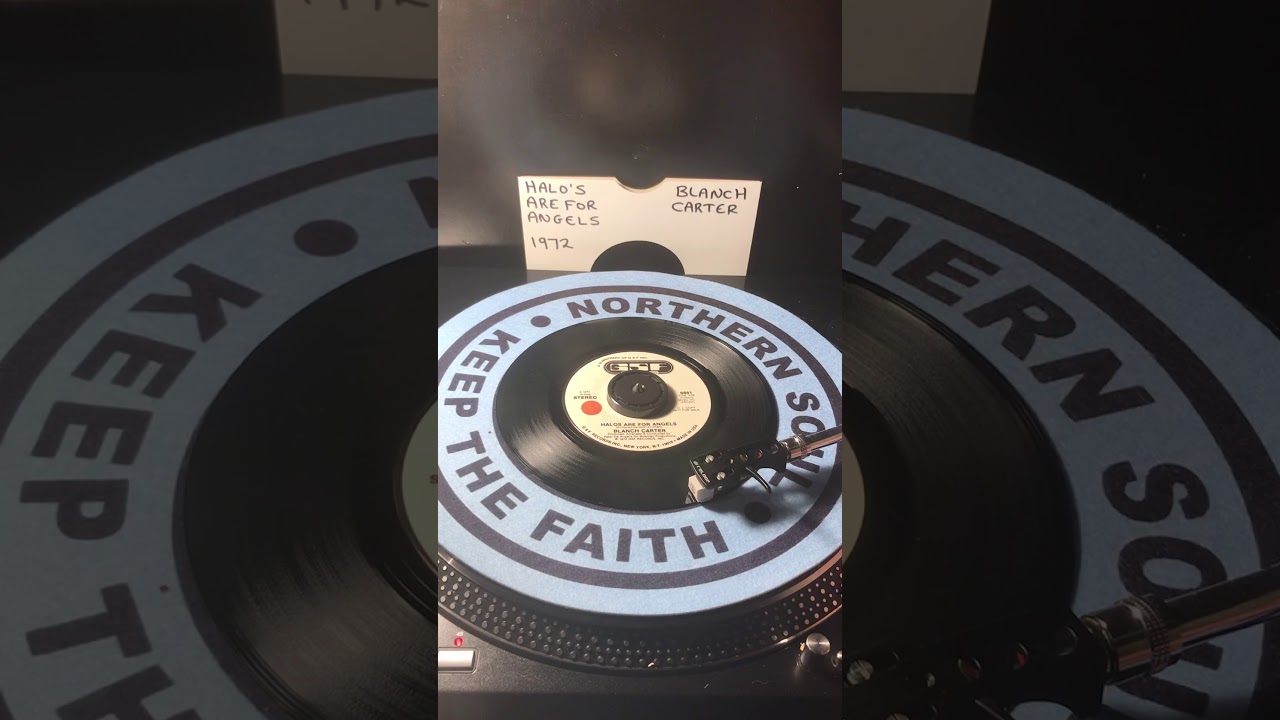 Blanch Carter- Halo’s Are For Angels ( Vinyl 45 ) From 1972 .