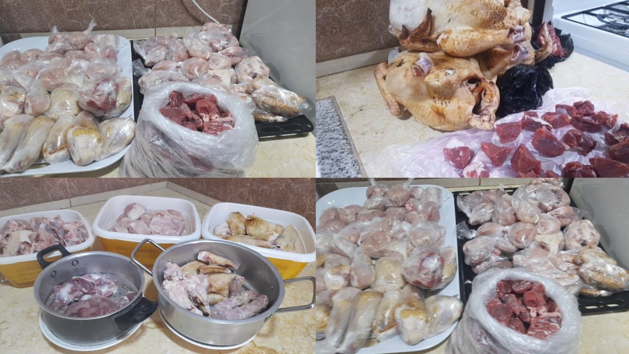 #تحضيرات_رمضان2026/ شاركتكم مشترياتي من الدجاج واللحوم لشهر رمضان المبارك