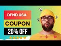 DFND USA Coupon Code Discount Code 20% OFF