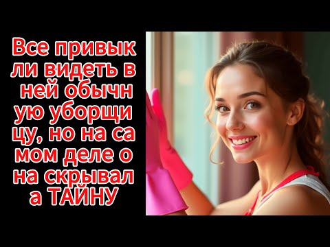 ВЫ ПРОСТО Уборщица! Но она раскрыла секрет, который ВСЕХ Поразил!✨🧹
