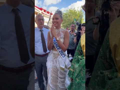 Indira Ampiot, Miss France 2023 tait de retour  Basse-Terre