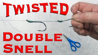 How To Tie The Twisted Double Snell Fishing Knot 