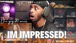 This Was Wild ! One Guy 20 Voices | Reaction