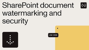 SharePoint watermarking and security tutorial
