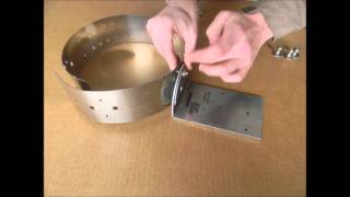 How to Install Rock-Vent Roof Support for Chimney Pipe Installation