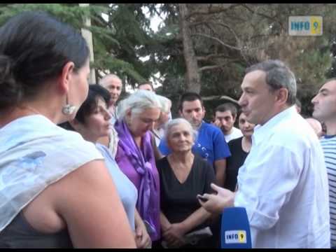 წინასაარჩევნო შეხვედრის ჩაშლა