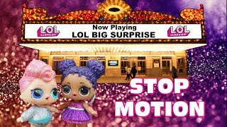 Stop Motion LOL Surprise Big Surprise Unboxing | Limited Edition | LOL Dolls Go to the Movies