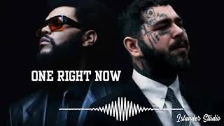 Post Malone, The Weeknd - One Right Now (Instrumental)