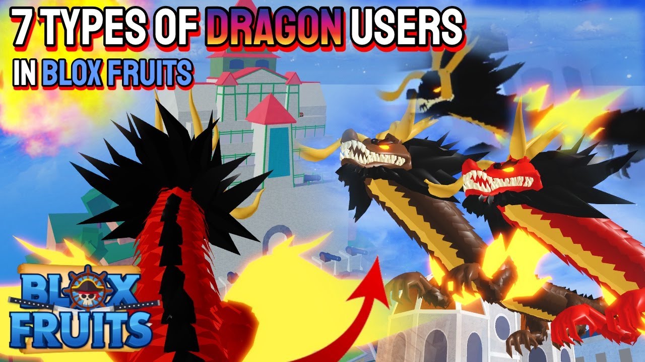 7 Types of Dragon Users in Blox Fruits 