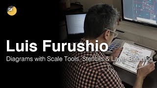 Pro Tutorial: How to Draw Diagrams with Luis Furushio in Morpholio Trace using Scale Tools &Stencils