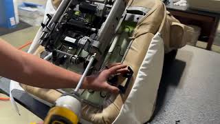6 way Power Slide and Cable Swap on RV Captains Chairs - Part 1