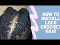 EASY LOCS CROCHET INSTALLATION NO CORNROW