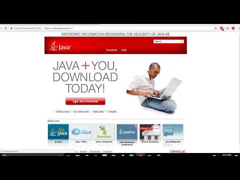 How to update java in windows XP/7 /8 1 /10 - National media