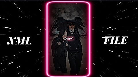 "TU HAI TOH Mujhe Phir Or Kya Chahiye 🌼🍂|| Xml file || New Trending Alight motion Xml⤵️