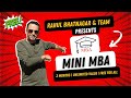 Mini MBA by Rahul Bhatnagar & Team | Exclusive learning for FREE