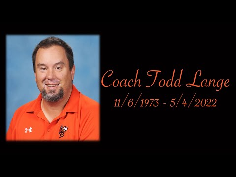 Llano High School Coach Todd Lange's Funeral Service May 13,2022