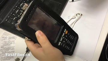 How to export sor files from OTDR FF-980PRO to computer?