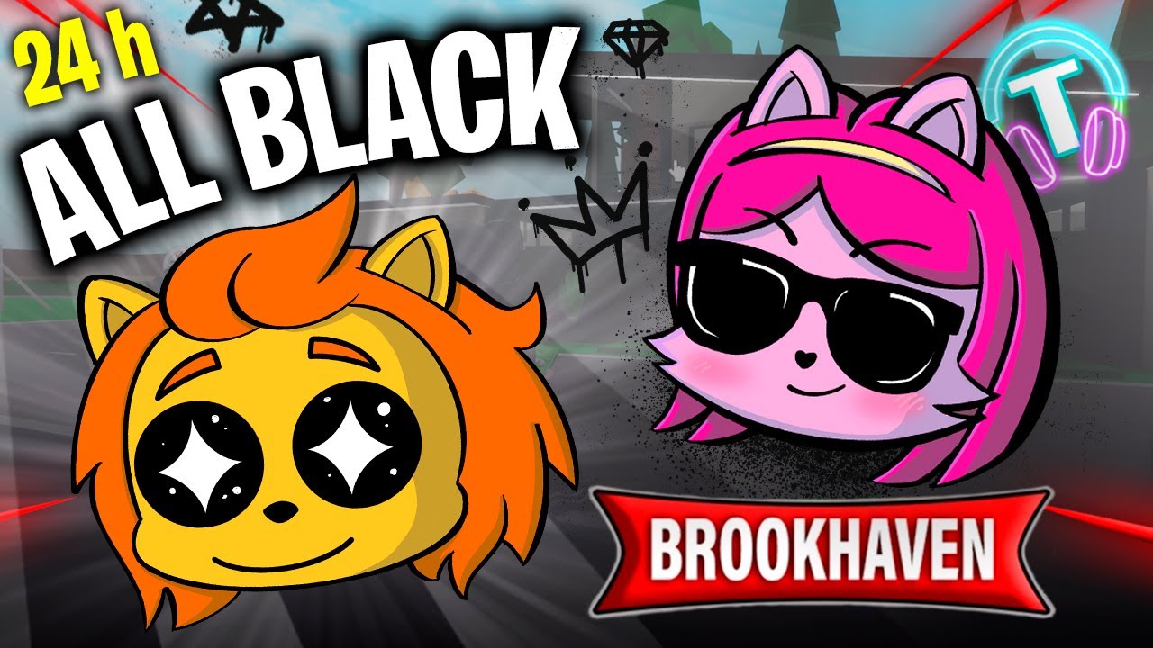 24 HORAS en un MUNDO NEGRO en BROOKHAVEN