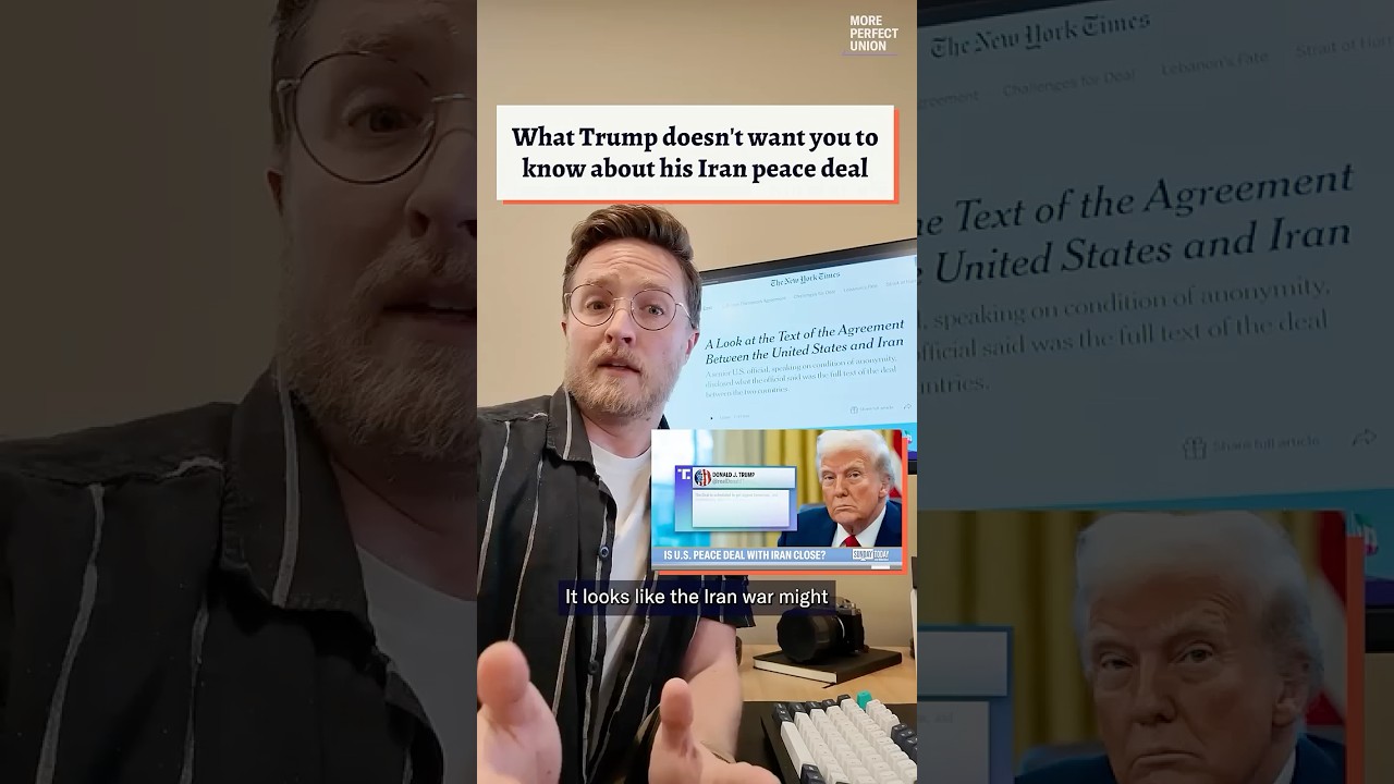 What Trump Doesn’t Want You to Know About His Iran Peace Deal