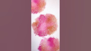 Digital watercolor glitter procreate #art #procreate #procreatebrushes #digitalwatercolor #glitter