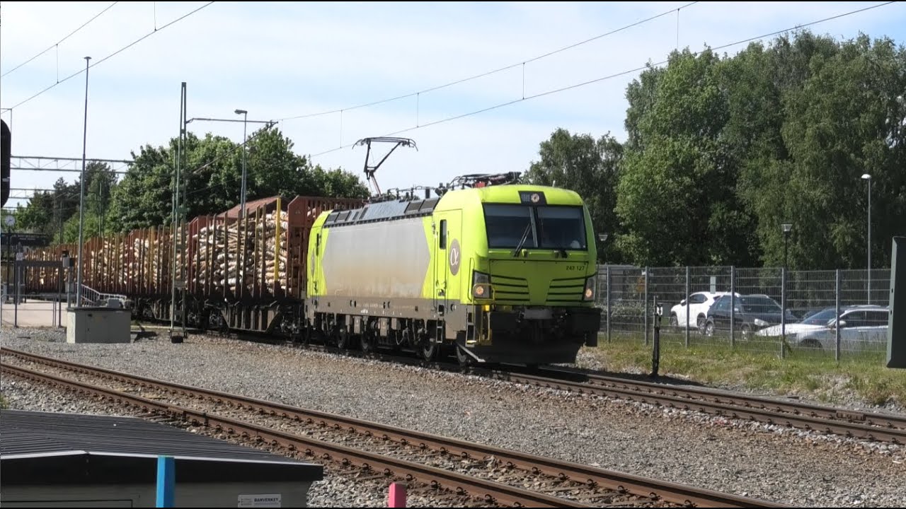 Vår på Mörrum Järnväg Del 9 (fault at the railway crossing)