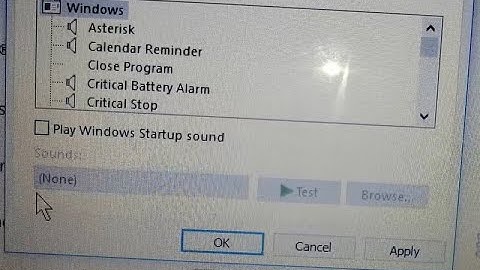 how to turn off windows startup sound !! laptop me startup sound kaise band kare